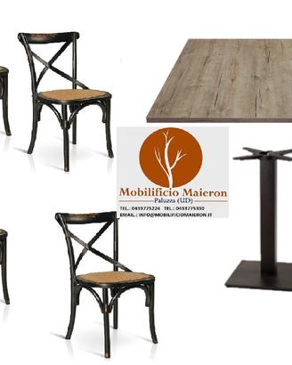 Set Sedie Tavoli Ristorante Bar Pub cd0053