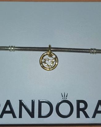 Charm Pendente Pandora Costellazione Capricorn Oro