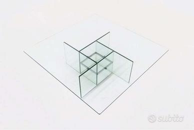 Tavolino in vetro da salotto