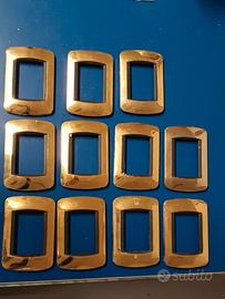 n.11 placche BTICINO LIVING INT. L4803/OR usate