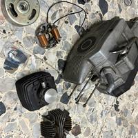 Blocco motore califfone rizzato da assemblare