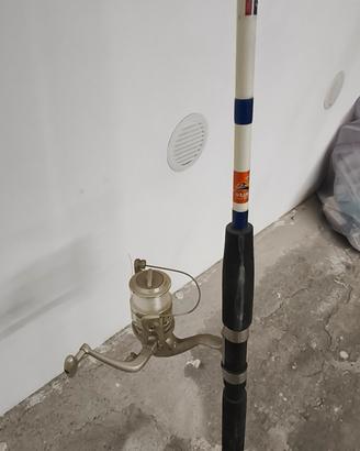 2 canne da pesca nuove mai usate 