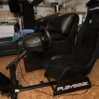Postazione simulazione playseat thrustmaster T300
