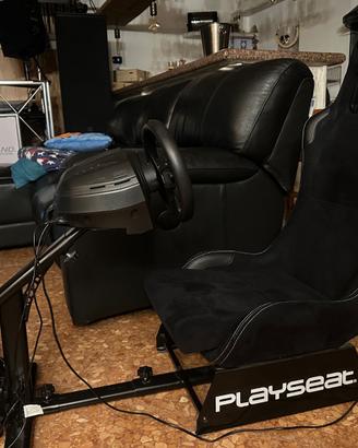 simulazione guida playseat thrustmaster T300 rs