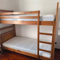 Letto a castello + materassi