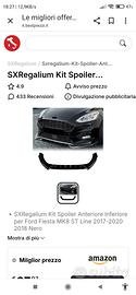 spoiler per Ford Fiesta 2018