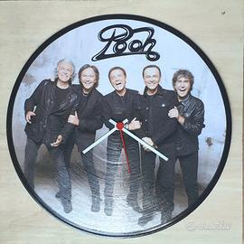 Orologio su vinile omaggio ai Pooh 