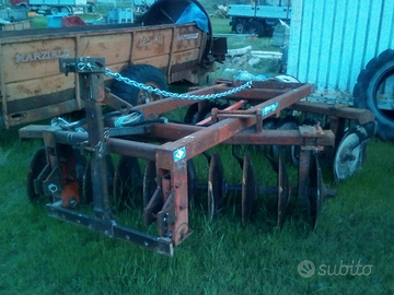 Morgano doppio idraulico e sarchiatrice idraulica