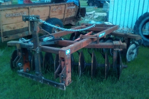 Morgano doppio idraulico e sarchiatrice idraulica