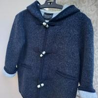 Cappotto Montgomery Giesswein lana bambina bambino