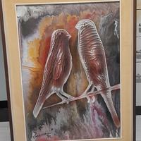 Quadro a olio di Sage Vernis  Gino Falzon 