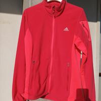 ADIDAS GIACCA TECNICO/PILE 44 ARANCIONE