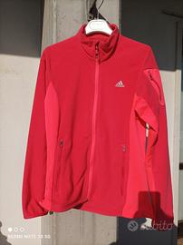 ADIDAS GIACCA TECNICO/PILE 44 ARANCIONE