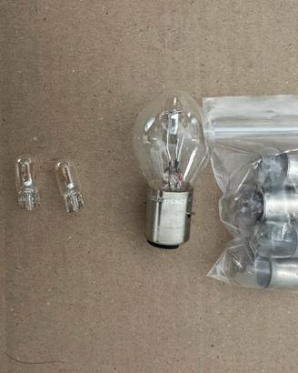 SET LAMPADINE 12V 10 W BA15S FRECCE PER AREOX,FARI