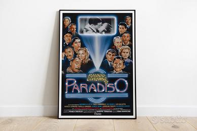#356 - Poster Locandina Film Nuovo Cinema Paradiso