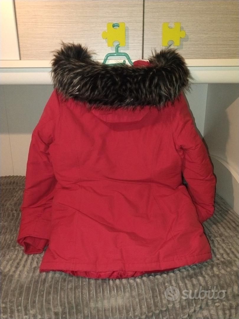 Parka invernale donna rosso Zuiki Abbigliamento e Accessori