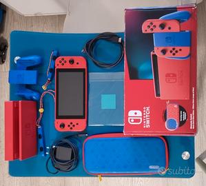 NINTENDO SWITCH Mario Red & Blue Edition