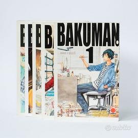 Bakuman - Lotto 5 Manga (Volumi 1,2,3,4,13)