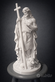 Statua San Giovanni Battista con Agnello