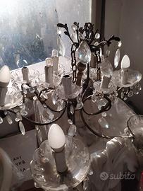 lampadario cristallo