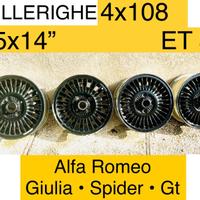 MILLERIGHE Cromodora 4x108 5,5x14" Alfa Romeo