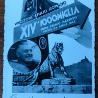 Mille Miglia '47, autografo vincitore.