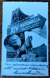 Mille Miglia '47, autografo vincitore.