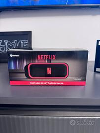 Cassa altoparlante speaker bluetooth Netflix