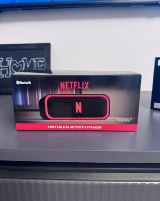 Cassa altoparlante speaker bluetooth Netflix