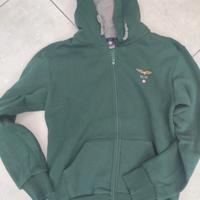 Felpa uomo Marina Mercantile verde 