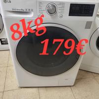 lavatrice LG 8kg motore direct drive 1400 giri 