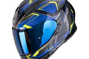 CASCO INTEGRALE MOTO SCORPION EXO 491 ZUMO LUCIDO