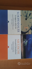 2 libri Schopenhauer e Nietzsche