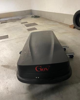 Portapacchi box auto Pmax 50 kg