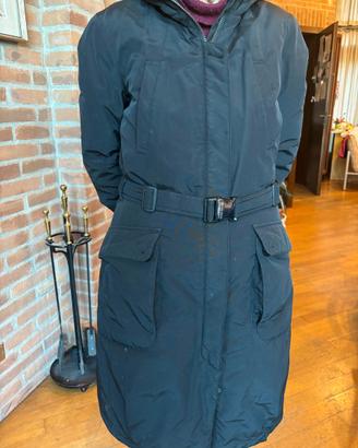 Woolrich Parka da donna con cintura e cappuccio