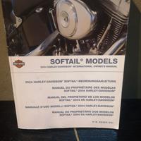 Libro uso e man. HDSofttail 2004.