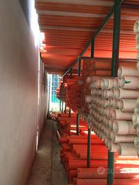 Tubi in PVC varie misure e raccordi