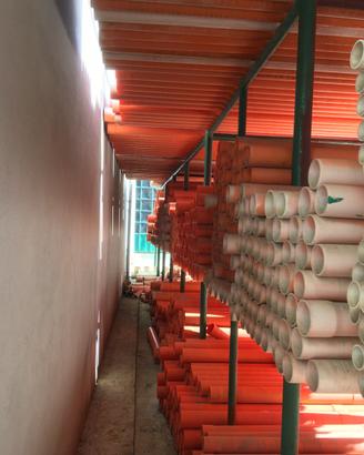 Tubi in PVC varie misure e raccordi