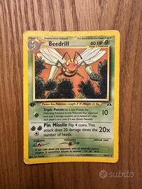 Beedrill 18/75 set neo discovery pokemon ita