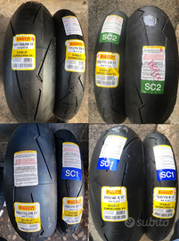 Gomme moto in mescola ed altro