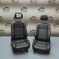 Sedili in pelle nera anteriore sx dx bmw f10 f11