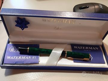 Penna stilografica waterman verde da collezione 
