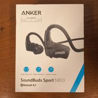 Auricolare Anker SoundBuds Sport NB 10, nero