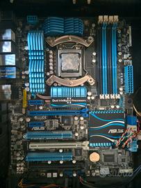 99€ trattabile ASUS P8P67 DELUXE + Intel i7-2600K 