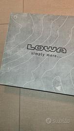 scarponcini trekking  marca lowa nuovi