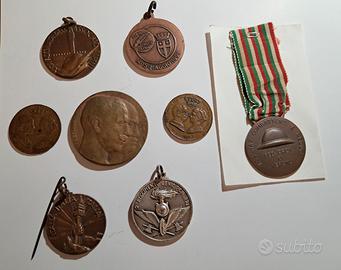 LOTTO  MEDAGLIE   MILITARI