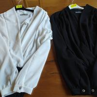 coppia camice body con profondo scollo