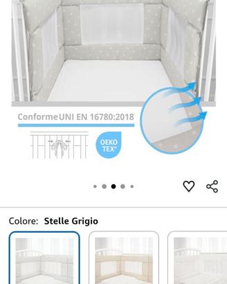 Paracolpi lettino