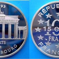 PALAZZO PORTA DI BRANDEBURGO ARGENTO FRANCIA