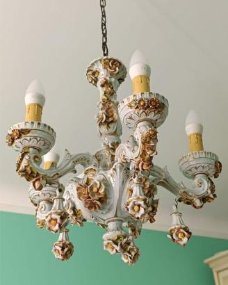 Lampadario Capodimonte